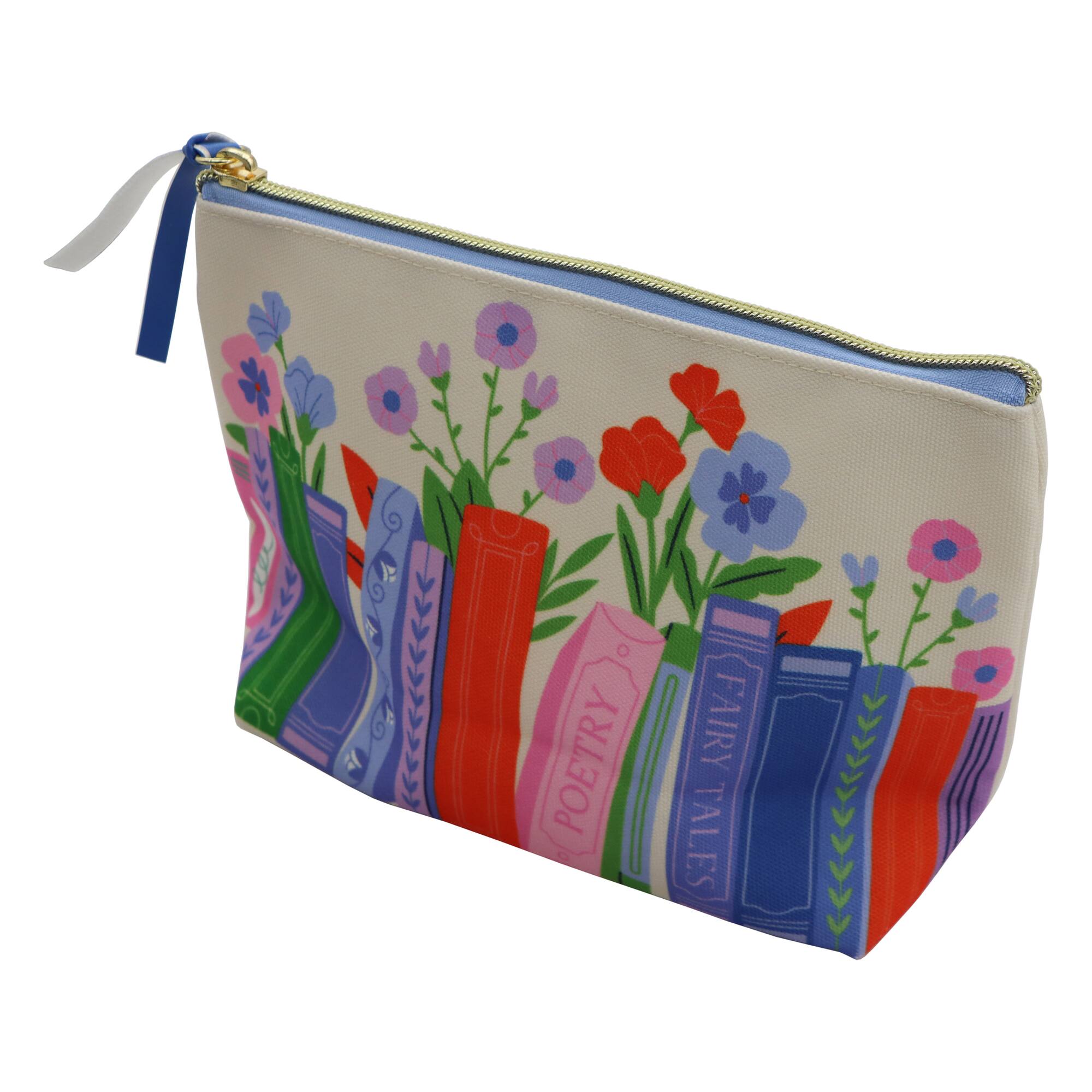 Assorted Fabric Zipper Pouch by Fab Finds, 1pc.